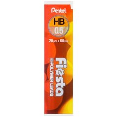 Стержень микрографический 0,5 PENTEL HB C235TF 20 грифелей Япония 2 штуки