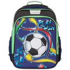 Ранец №1School Flex Goal, 2 отд., ортопед. спинка, формованный