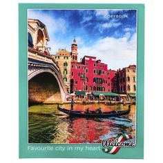 Папка на кольцах А5 для сменных блоков (4кольца) веницианский канал ПК-5827 Проф Пресс