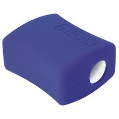 Точилка Milan Double с контейнером, 2 отверстия, пластик, цв. в ассорт.