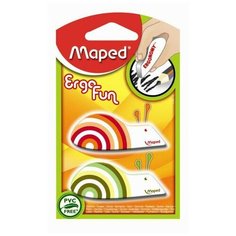 Ластик Maped EgroFun, винил, фигурный, цв.в ассорт,2шт/блист.57,5х22,5х10мм