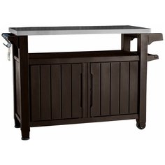 Столик для барбекю UNITY XL 183 L (коричневый) Keter
