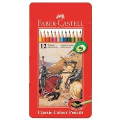 Faber-Castell Набор цветных карандашей "Рыцарь", 12 цв. sela