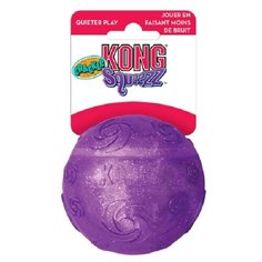 Kong игрушка для собак squezz crackle хрустящий мячик большой 7 см, цвета в ассортименте, pcb1 (2 шт)