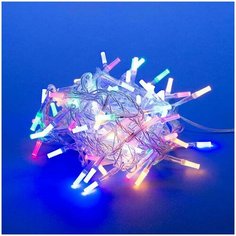 Гирлянда Uniel UL-00003948, 100 ламп, разноцветный/прозрачный провод