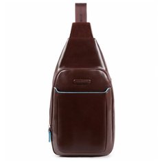 Рюкзак с одной лямкой Piquadro CA4827B2/MO кожаный коричневый