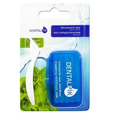 Воск ортодонтический для брекетов с дозатором Dentalpik, вкус мятный