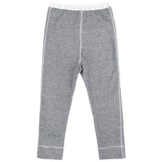 Брюки Наша мама размер 116, серый меланж