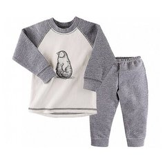 Пижама Наша мама размер 98, антрацит