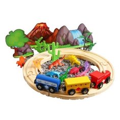 Железная дорога "Путешествие к динозаврам" Good Wood