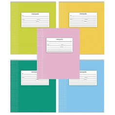 Тетрадь школьная А5,18л,клетка классическая 18-2491/8835/0039 в ассортим 13 штук Проф Пресс