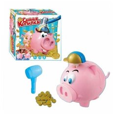 Настольная игра Свинья-копилка, кор. Наша Игрушка
