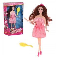 Игр. наб. "Модница", в компл. кукла 30см, предм.2шт., кор. Наша Игрушка