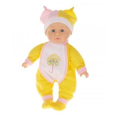 Кукла-пупс м/н 30 см костюм желт, озвуч., эл.пит.AG13х3шт. вх. в компл., пакет Наша Игрушка