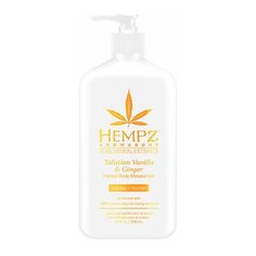 Hempz Tahitian Vanilla & Ginger Moisturizer - Молочко для тела, Имбирь и Ваниль Таити, 500 мл