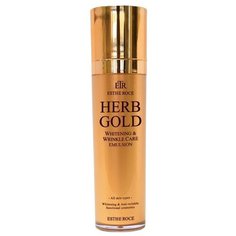 Deoproce Estheroce Herb Gold Whitening & Wrinkle Care Emulsion Эмульсия омолаживающая для лица, 135 мл
