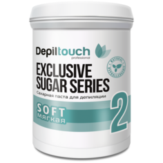 Сахарная паста для депиляции Soft (Мягкая 2) 1600гр "Exclusive sugar series" Depiltouch