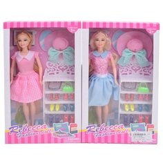 Игр. набор Модница, в комплекте кукла 29 см, предметов 16 шт. Shantou Gepay, арт.8808B