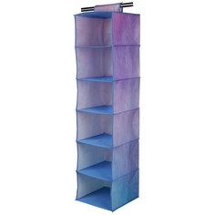 Кофр подвесной "Акварель" 6 секций, Д1200 Ш300 В300, голубой, розовый Handy Home
