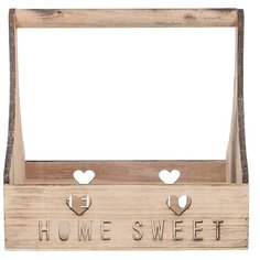 Кашпо из дерева , Д300 Ш215 В290 , натуральный Вещицы