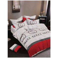Пододеяльник Simple House "Gucci" 1,5-спальный на молнии 145х215 см