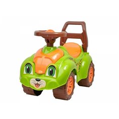 Машина каталка детская с ручкой пушкар технок