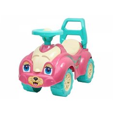 Машина каталка детская с ручкой пушкар технок