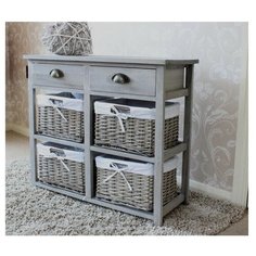 ЭкоДизайн Комод с шестью ящиками, арт. HX15-109SN [HX15-109SN]