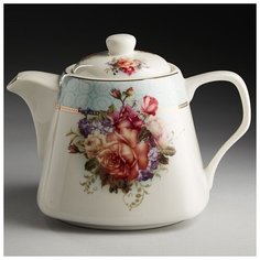 Заварочный чайник фарфор 700мл "Бургундия" Rosario