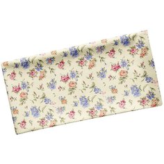 Пододеяльник Сказка Виктория, перкаль, 145 х 215 см, бежевый/голубой/красный