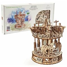 Конструктор 3D-пазл Ugears - Карусель