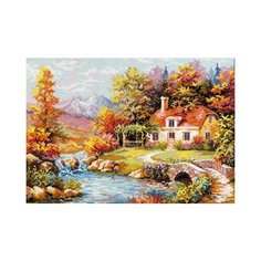 Набор для вышивания "Чудесная Игла" 047-02 "Наш уголок" 40х28см