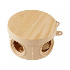 Коробка распаячная ОП 65х40мм, сосна, 4 мембр. вх. IP54 ЮПИТЕР (JP7113-05)