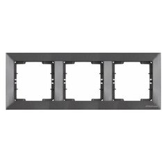 Рамка 3-ая горизонтальная дымчатая, DARIA, MUTLUSAN (2120 800 1395)