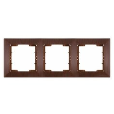 Рамка 3-ая горизонтальная орех, DARIA, MUTLUSAN (2120 800 1357)