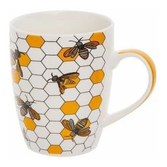 Кружка керамическая, 360 мл, Соты, PERFECTO LINEA (30-178706)