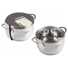 Кастрюля из нерж.стали, 2.8 л, ф 18 x 10.5, серия ARCELIA (Арселия), PERFECTO LINEA (50-118105)