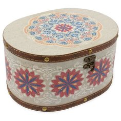 Шкатулка Gamma Сундучок, 24*18*12,5 см, "Узоры" (DBK-012)