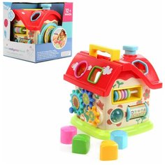 Игровой развивающий центр-сортер Veld co 91341 «Умный домик»