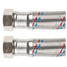 Подводка гибкая для воды гайка 1" - гайка 1" 80см AV Engineering (AVE20680)