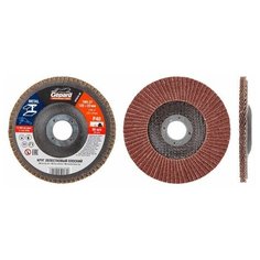 Круг лепестковый 125х22мм P40 плоск. GEPARD (GP5016-40) (плоский КЛТ-1) Gepard.