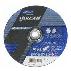 Круг обдирочный 180х6x22.2 мм для металла Vulcan NORTON (66252830805)