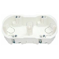 Коробка распаечная (монтажная) КМ-219 исп.1 BYLECTRICA (Для гипсокартона. Комплектуется саморезами. 146х76х45,5 мм) (К-219 исп.1)