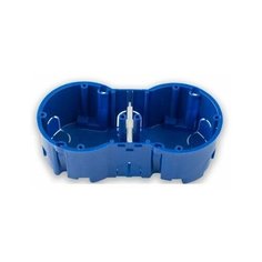 Коробка установочная (подрозетник) КЕ-501 BYLECTRICA (Для бетона и кирпича. Двухместная.136х66х47.4 мм)