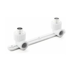 Колено ПП комб.под смеситель наружн.резьба 20х1/2", белый РосТурПласт (Угольник комбинированный под смеситель с наружной резьбой диаметром 1/2".) (107