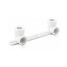 Колено ПП комб.под смеситель внутр.резьба 20х1/2", белый РосТурПласт (Угольник комбинированный под смеситель с внутренней резьбой диаметром 1/2".) (10