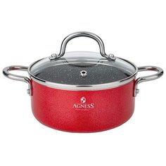 Кастрюля 1,4 л с антипригарная Agness (936-205)