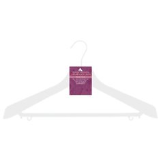 Вешалка Литопласт-Мед Набор №8Р 45 см белый