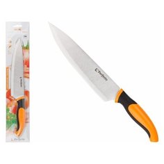 Нож кухонный большой 20см, серия Handy (Хенди), PERFECTO LINEA (Размер лезвия: 20,2х4,5 см, длина изделия общая 33,5 см) (21-243100)