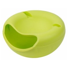 Миска для конфет/семечек/орехов, CRUNCH, зеленая, PERFECTO LINEA (Размер: 21х21х11.5 см. Материал: полипропилен.) (30-354500)